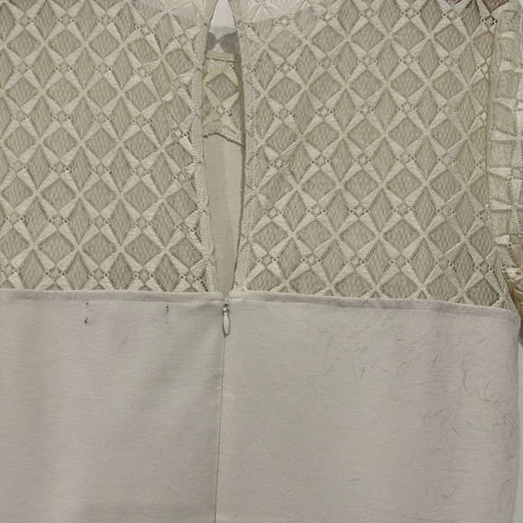 Banana Republic Cream Dress. Never worn - Picture 4 of 5